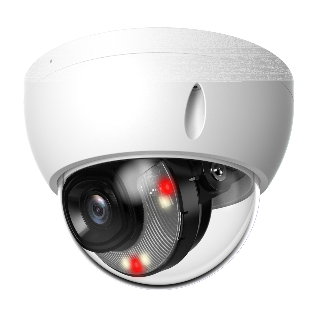 ZUKO Starlight IP Dome Kamera | 4 MP | 2.8mm | WDR | 30m IR | SMD+ | Mikrofon | IK10 | Dual Serie