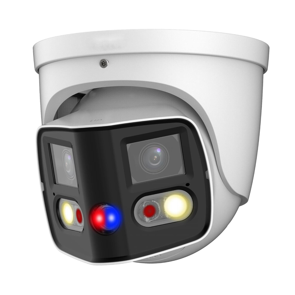 ZUKO Starlight IP Dome Kamera | 8 MP | 180 Grad | WDR | 25m IR | Ton | SMD | PoE | 4K TiOC Serie